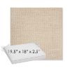 Picture of Piazza Dune | Sunbrella® 19.5" x 18" Outdoor Dining Cushion