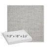 Picture of Piazza Pebble | Sunbrella® 19.5" x 18" Outdoor Dining Cushion