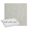 Picture of Pique Gravel | Sunbrella® 19.5" x 18" Outdoor Dining Cushion