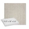 Picture of Posh Pebble | Sunbrella® 19.5" x 18" Outdoor Dining Cushion