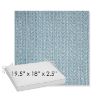 Picture of Posh Sky | Sunbrella® 19.5" x 18" Outdoor Dining Cushion