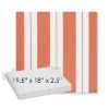 Picture of Relate Persimmon | Sunbrella® 19.5" x 18" Outdoor Dining Cushion