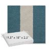 Picture of Rothko Curacao | Sunbrella® 19.5" x 18" Outdoor Dining Cushion