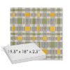Picture of Rubix Lemon Lime | Sunbrella® 19.5" x 18" Outdoor Dining Cushion