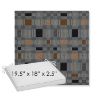 Picture of Rubix Vintage Denim | Sunbrella® 19.5" x 18" Outdoor Dining Cushion
