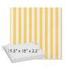 Picture of Sail Away Sunflower | Sunbrella® 19.5" x 18" Outdoor Dining Cushion