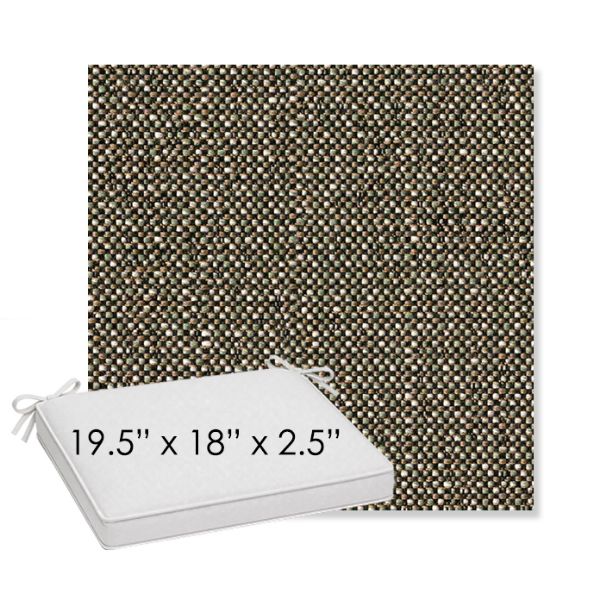 Picture of Savane Chameleon | Sunbrella® 19.5" x 18" Outdoor Dining Cushion