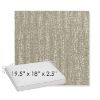 Picture of Vista Seasalt | Sunbrella® 19.5" x 18" Outdoor Dining Cushion