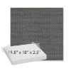 Picture of Wadi Steel | Sunbrella® 19.5" x 18" Outdoor Dining Cushion