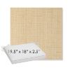 Picture of Willa Hemp | Sunbrella® 19.5" x 18" Outdoor Dining Cushion