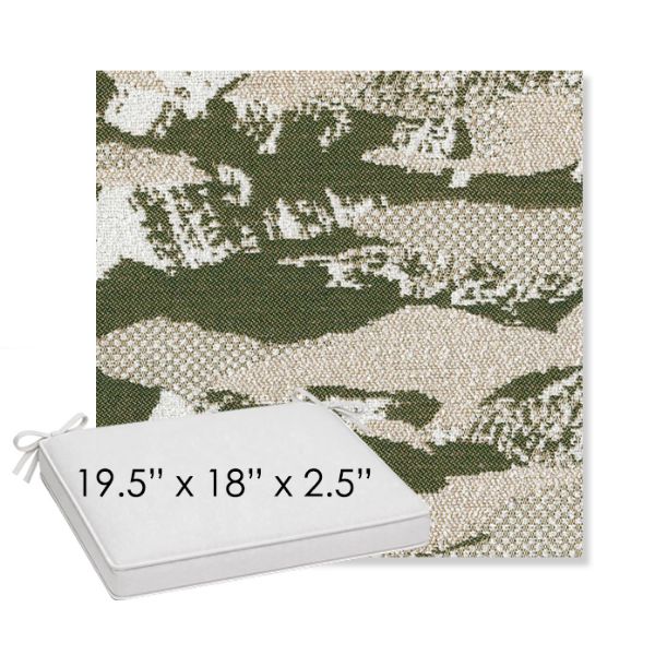 Picture of Yama Tanada | Sunbrella® 19.5" x 18" Outdoor Dining Cushion