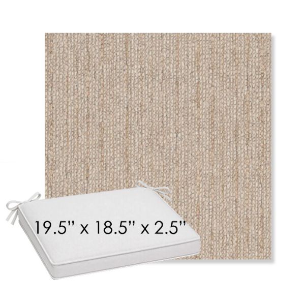 Picture of Abundant Wren | Sunbrella® 19.5" x 18.5" Outdoor Dining Cushion