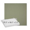 Picture of Canvas Almond | Sunbrella® 19.5" x 18.5" Outdoor Dining Cushion