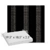Picture of Caper Onyx | Sunbrella® 19.5" x 18.5" Outdoor Dining Cushion