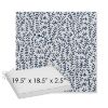 Picture of Eberly Peacock | Sunbrella® 19.5" x 18.5" Outdoor Dining Cushion