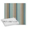 Picture of Gateway Mist | Sunbrella® 19.5" x 18.5" Outdoor Dining Cushion
