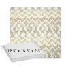 Picture of Inga Marble | Sunbrella® 19.5" x 18.5" Outdoor Dining Cushion