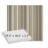 Picture of Milano Char | Sunbrella® 19.5" x 18.5" Outdoor Dining Cushion