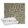 Picture of Nema Sagebrush | Sunbrella® 19.5" x 18.5" Outdoor Dining Cushion