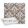 Picture of Patra Mushroom | Sunbrella® 19.5" x 18.5" Outdoor Dining Cushion