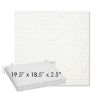 Picture of Platform Salt | Sunbrella® 19.5" x 18.5" Outdoor Dining Cushion