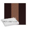 Picture of Rothko Sangria | Sunbrella® 19.5" x 18.5" Outdoor Dining Cushion