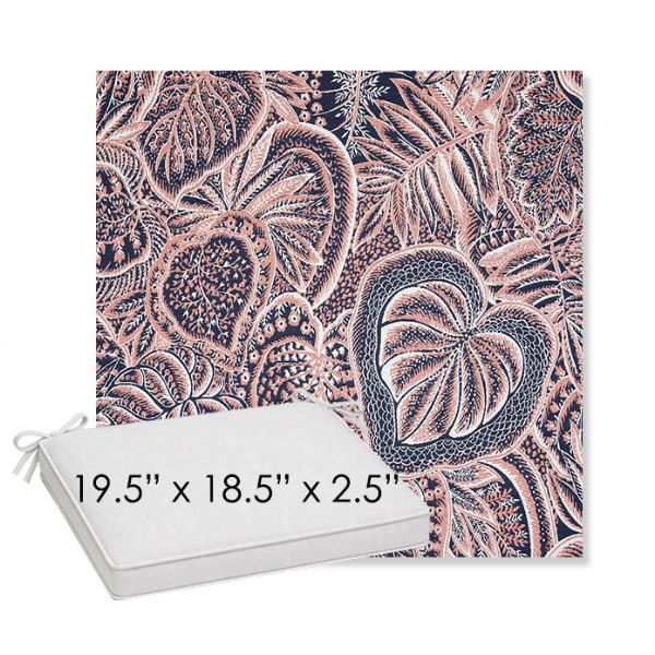Picture of Sensibility Splendor | Sunbrella® 19.5" x 18.5" Outdoor Dining Cushion