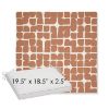 Picture of Toggle Canyon Rose | Sunbrella® 19.5" x 18.5" Outdoor Dining Cushion