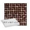 Picture of Toggle Plumberry | Sunbrella® 19.5" x 18.5" Outdoor Dining Cushion