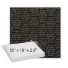 Picture of Amalfi Domino | Sunbrella® 18" x 18" x 2.5" Outdoor Dining Cushion