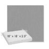 Picture of Canvas Lead Chine | Sunbrella® 18" x 18" x 2.5" Outdoor Dining Cushion