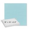 Picture of Canvas Mineral Blue | Sunbrella® 18" x 18" x 2.5" Outdoor Dining Cushion