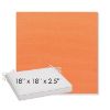 Picture of Canvas Tangerine | Sunbrella® 18" x 18" x 2.5" Outdoor Dining Cushion