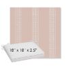 Picture of Caper Blush | Sunbrella® 18" x 18" x 2.5" Outdoor Dining Cushion