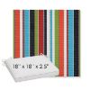 Picture of Carousel Confetti | Sunbrella® 18" x 18" x 2.5" Outdoor Dining Cushion