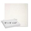 Picture of Crush Snow | Sunbrella® 18" x 18" x 2.5" Outdoor Dining Cushion