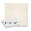 Picture of Kudos Vellum | Sunbrella® 18" x 18" x 2.5" Outdoor Dining Cushion