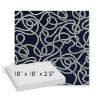 Picture of Maritime Nautical | Sunbrella® 18" x 18" x 2.5" Outdoor Dining Cushion