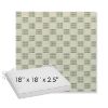 Picture of Mend Juniper | Sunbrella® 18" x 18" x 2.5" Outdoor Dining Cushion