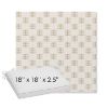 Picture of Mend Latte | Sunbrella® 18" x 18" x 2.5" Outdoor Dining Cushion