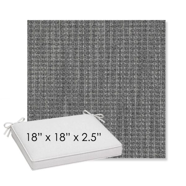 Picture of Metamorphic Cloud | Sunbrella® 18" x 18" x 2.5" Outdoor Dining Cushion