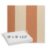 Picture of Rothko Lobster Roll | Sunbrella® 18" x 18" x 2.5" Outdoor Dining Cushion