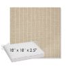 Picture of Ticking Dove | Sunbrella® 18" x 18" x 2.5" Outdoor Dining Cushion