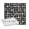 Picture of Toggle Inkblot | Sunbrella® 18" x 18" x 2.5" Outdoor Dining Cushion