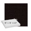 Picture of Tundra Abyss | Sunbrella® 18" x 18" x 2.5" Outdoor Dining Cushion