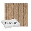Picture of Unwind Driftwood | Sunbrella® 18" x 18" x 2.5" Outdoor Dining Cushion