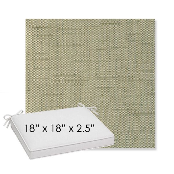 Picture of Willa Moss | Sunbrella® 18" x 18" x 2.5" Outdoor Dining Cushion