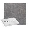 Picture of Abstraction Denim | Sunbrella® 19" x 17" x 3" Outdoor Dining Cushion