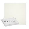 Picture of Canvas White | Sunbrella® 19" x 17" x 3" Outdoor Dining Cushion