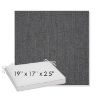 Picture of Cast Charcoal | Sunbrella® 19" x 17" x 3" Outdoor Dining Cushion